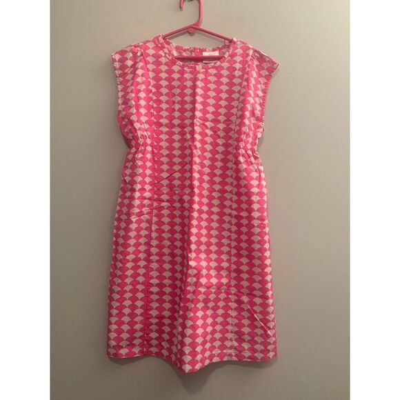 Hanna Andersson Pink Scalloped Dress (NWOT) - Picture 1 of 6
